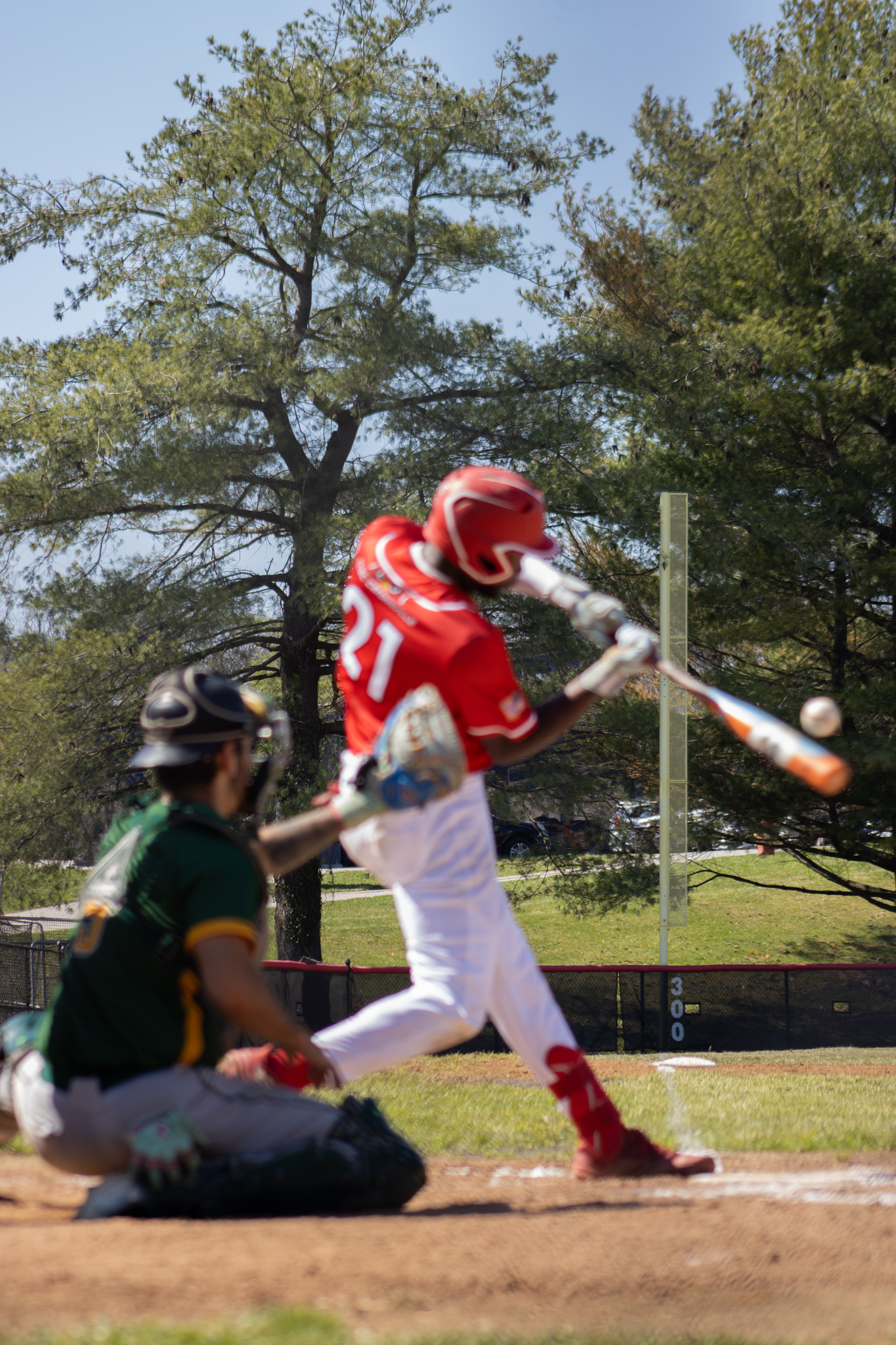 Despite Six XBH in Two Games, Cards' Drop Doubleheader to Owls