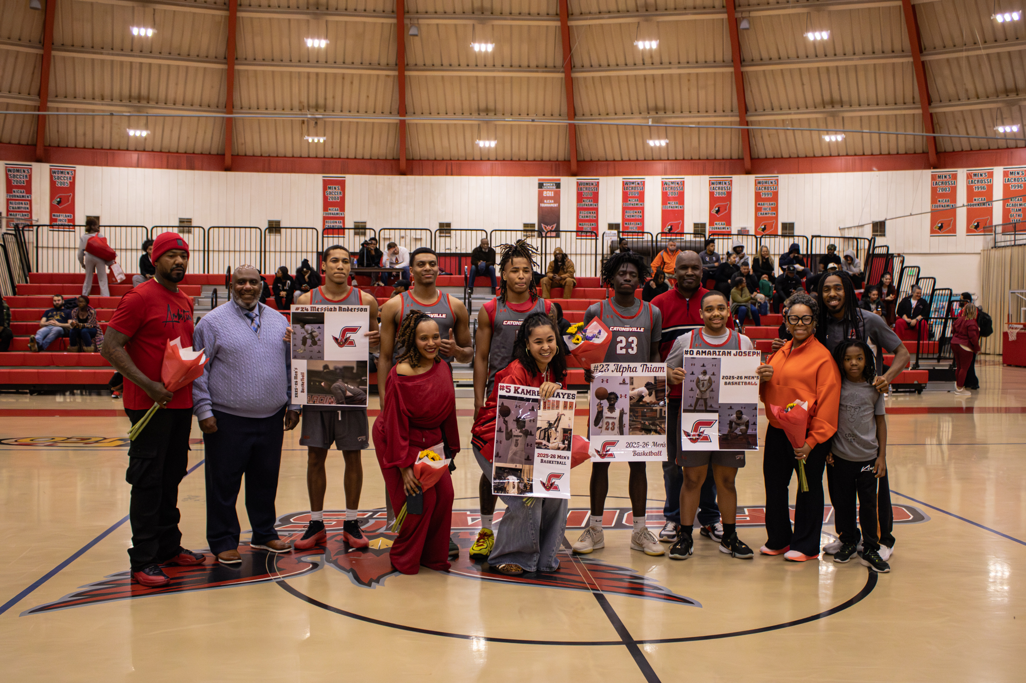 Sophomore Night for Men's Basketball Team