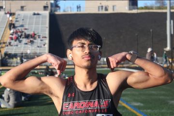 Freshman Enjoys 1500m PR at Widener Univ. Ronak Rami drops 4 secs in season finale