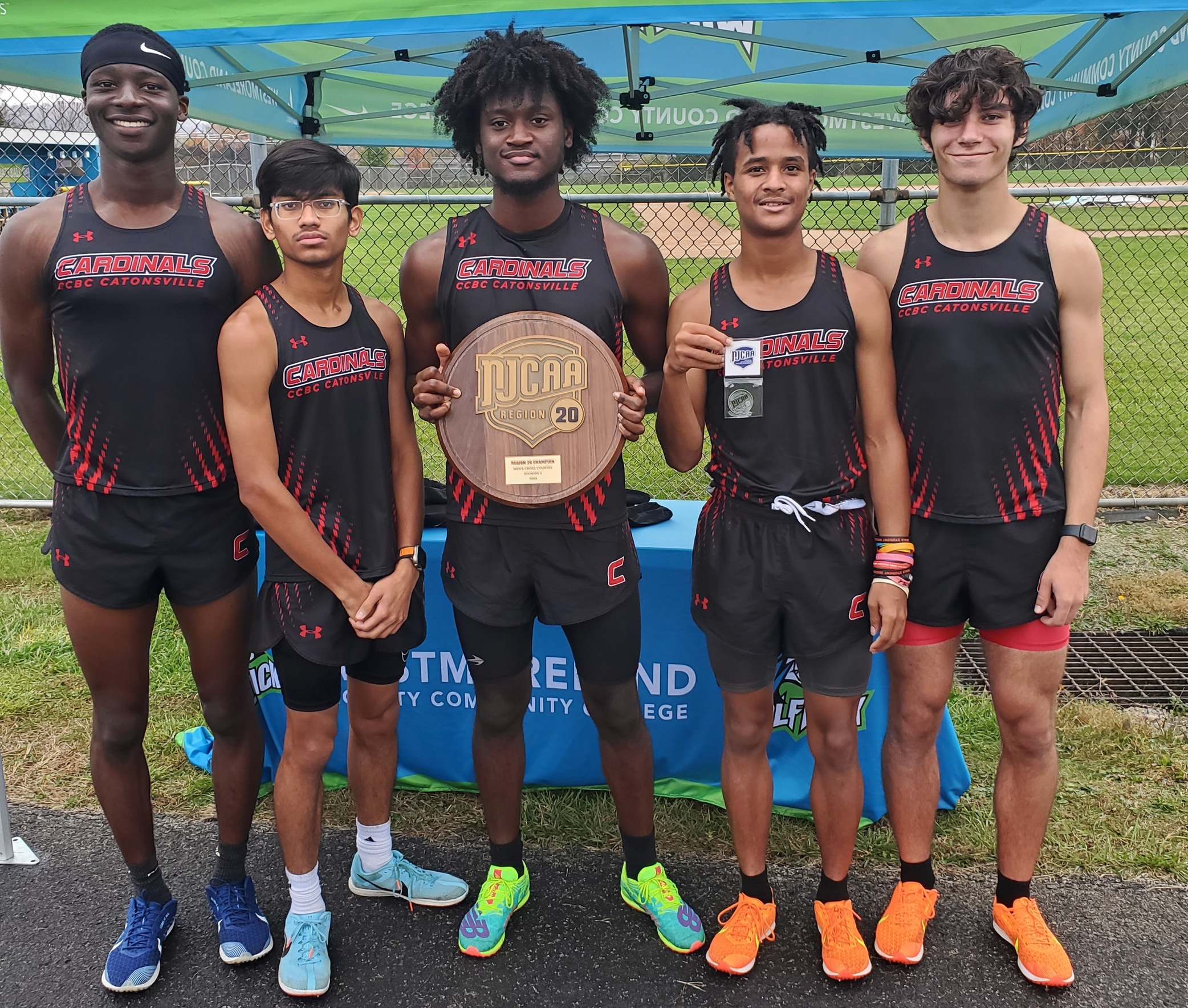 Cardinals Win NJCAA Region 20 Cross Country Team Title